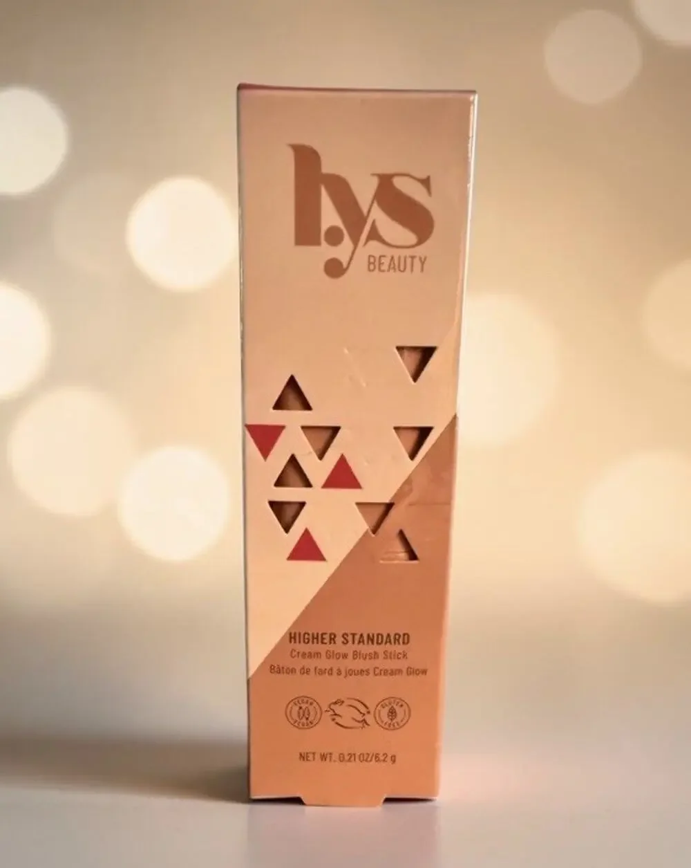 LYS BEAUTY Higher Standard Cream Glow Blush Stick ELITE (Mauve) NEW IN BOX